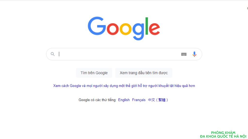 Tìm kiếm hiệu thuốc quanh đây trên google