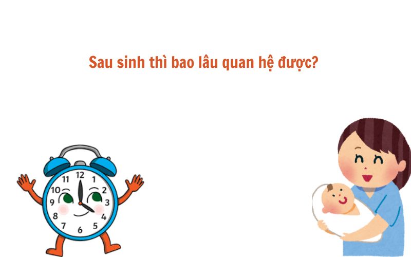Sau sinh bao lâu thì quan hệ