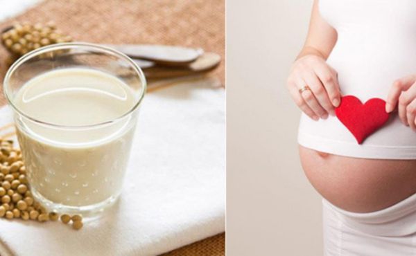 bà bầu có được uống sữa đậu nành không