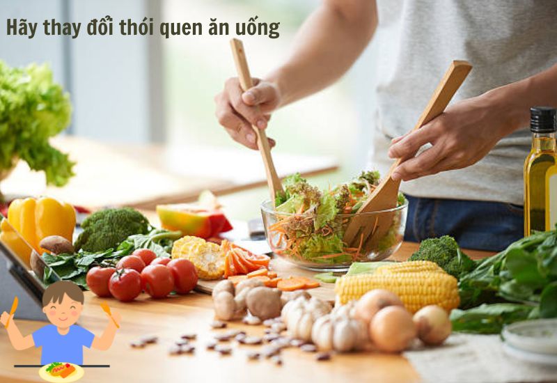 Thay đổi thói quen ăn uống