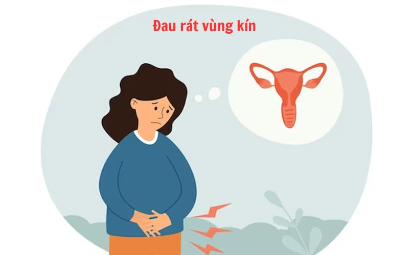 gây đau rát vùng kín
